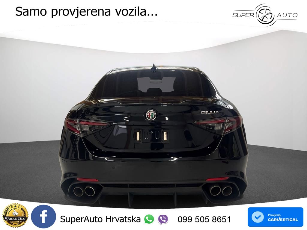 Alfa Romeo Giulia Quadrifoglio 2.9 V6 Bi-Turbo (520 KS) Automatic LED+GR SJED+ACC