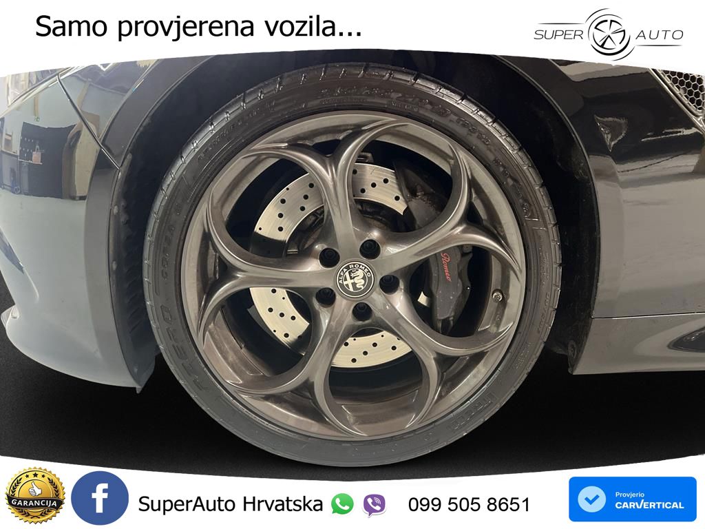 Alfa Romeo Giulia Quadrifoglio 2.9 V6 Bi-Turbo (520 KS) Automatic LED+GR SJED+ACC