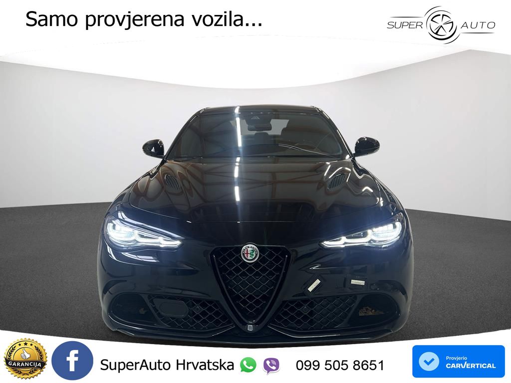 Alfa Romeo Giulia Quadrifoglio 2.9 V6 Bi-Turbo (520 KS) Automatic LED+GR SJED+ACC