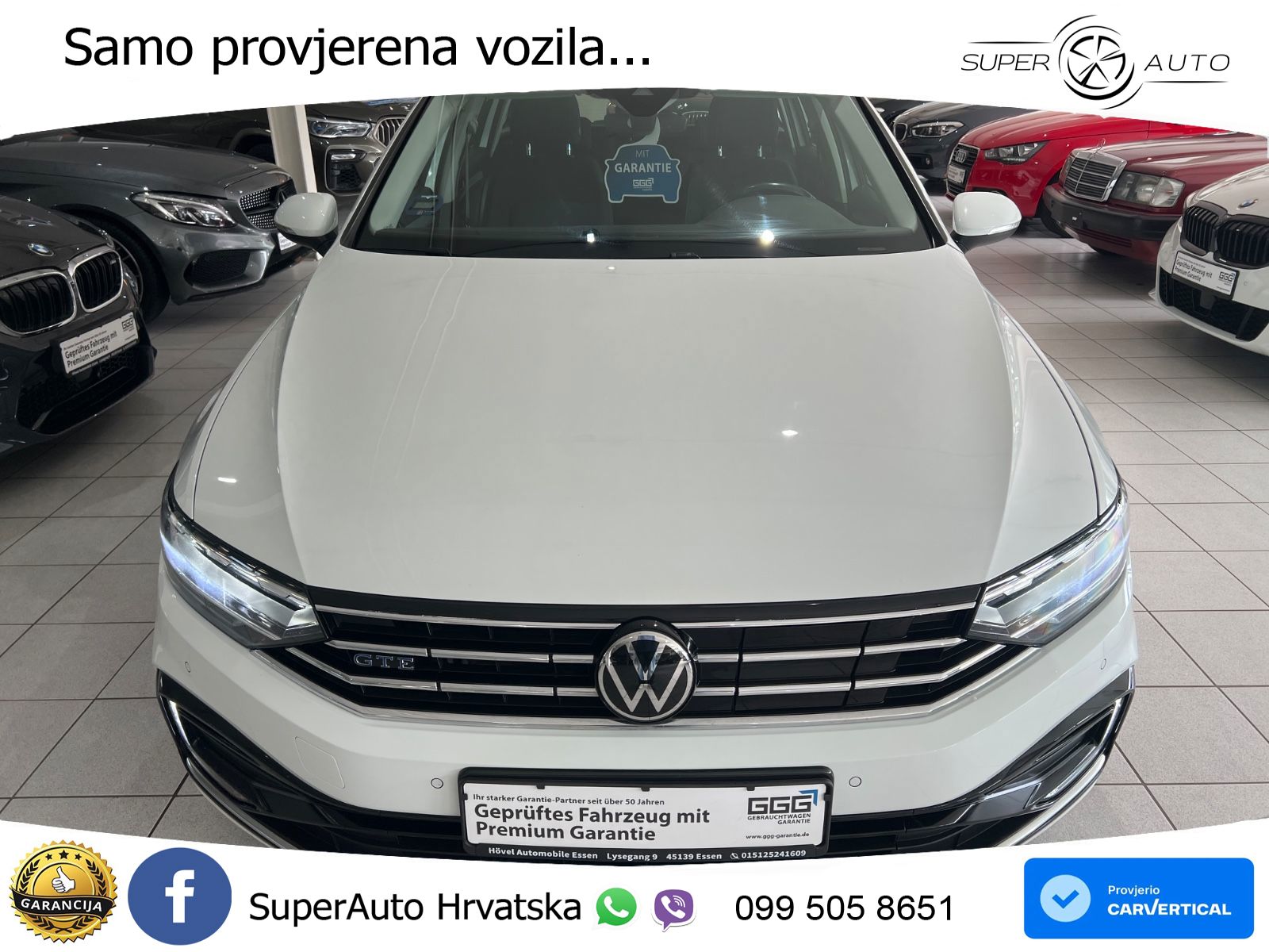 Volkswagen Passat Variant GTE 1.4 TSI (218 KS) DSG LED+GR SJED+ACC