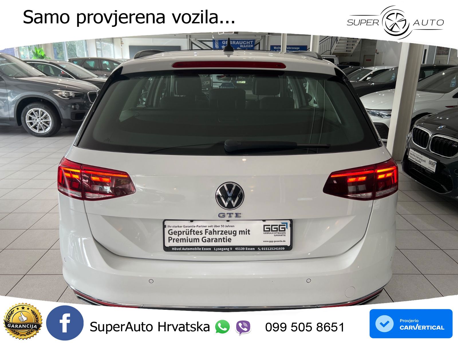 Volkswagen Passat Variant GTE 1.4 TSI (218 KS) DSG LED+GR SJED+ACC