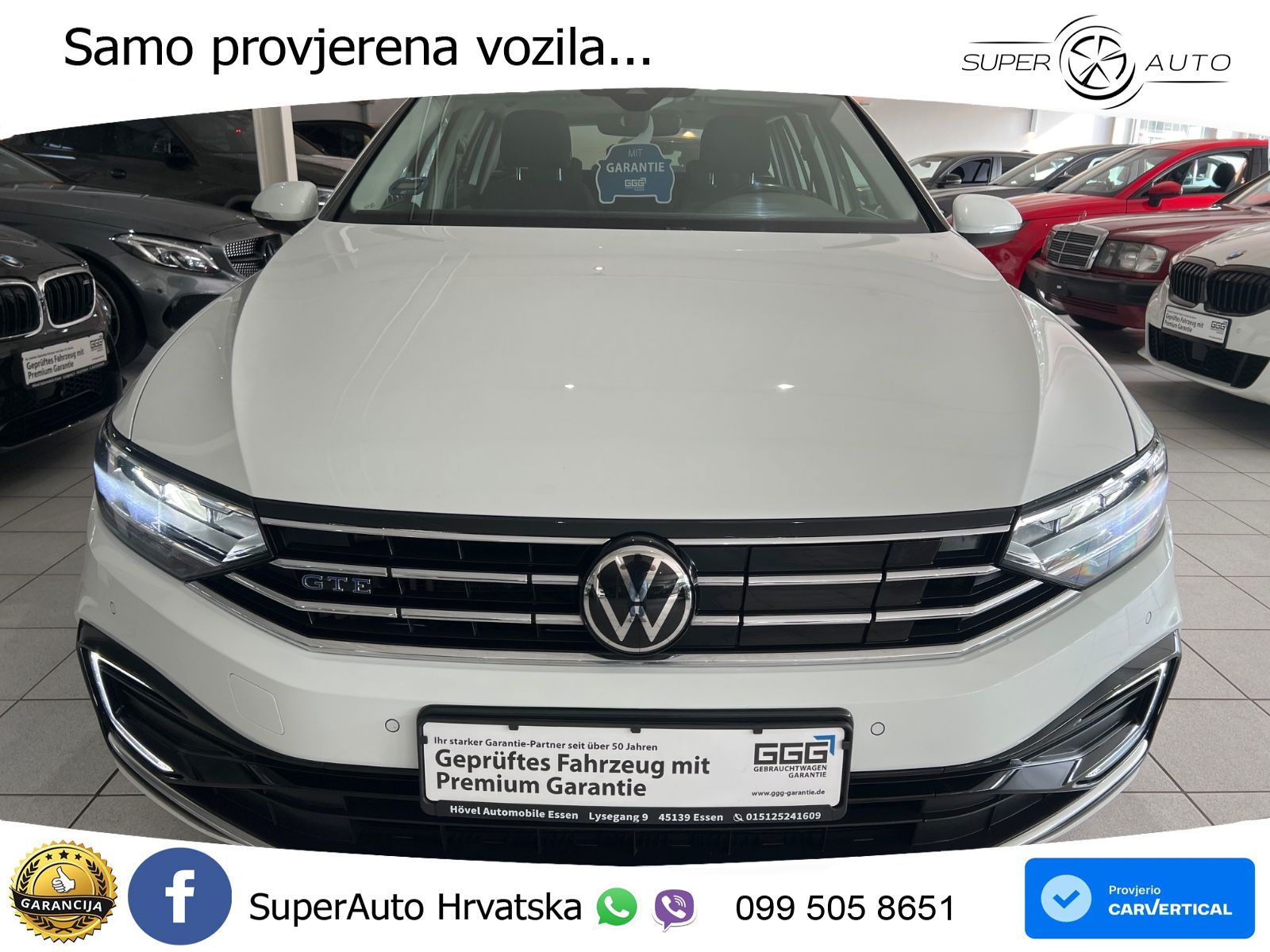 Volkswagen Passat Variant GTE 1.4 TSI (218 KS) DSG LED+GR SJED+ACC