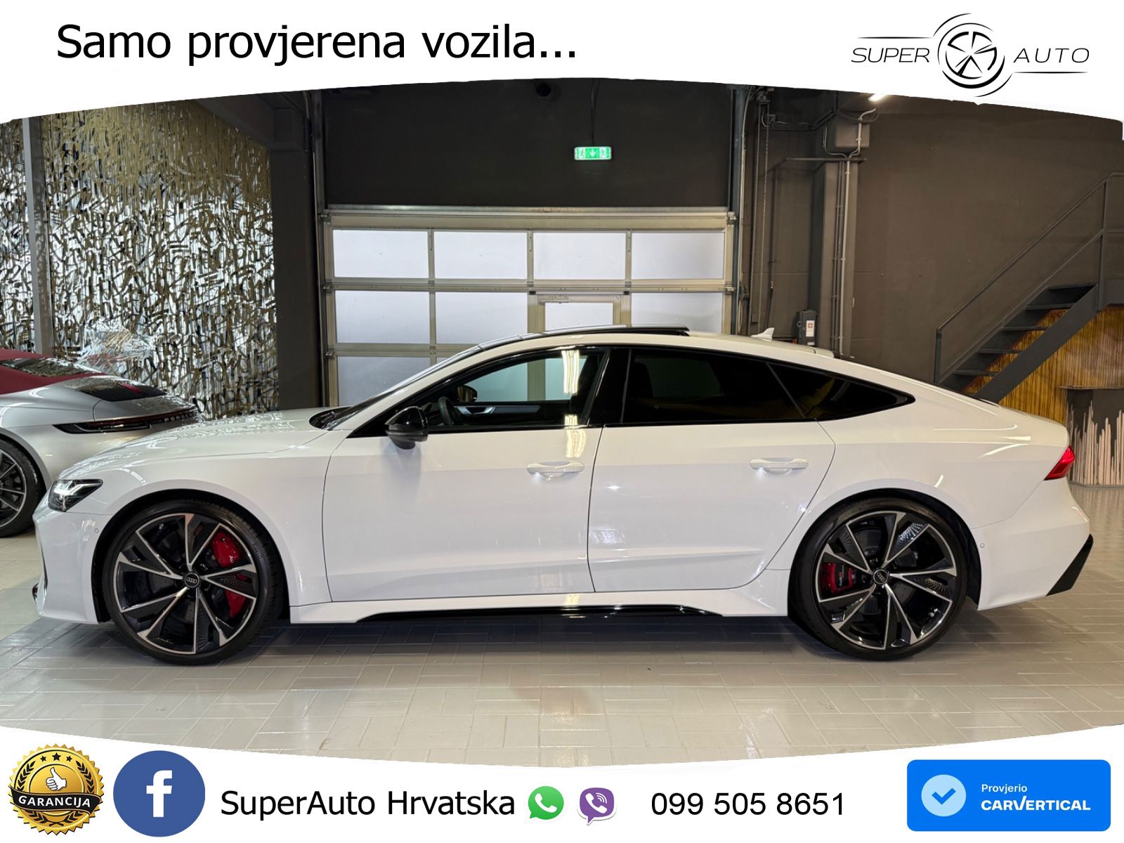 Audi RS7 4.0 TFSI V8 (600 KS) quattro tiptronic LED+GR SJED+ACC