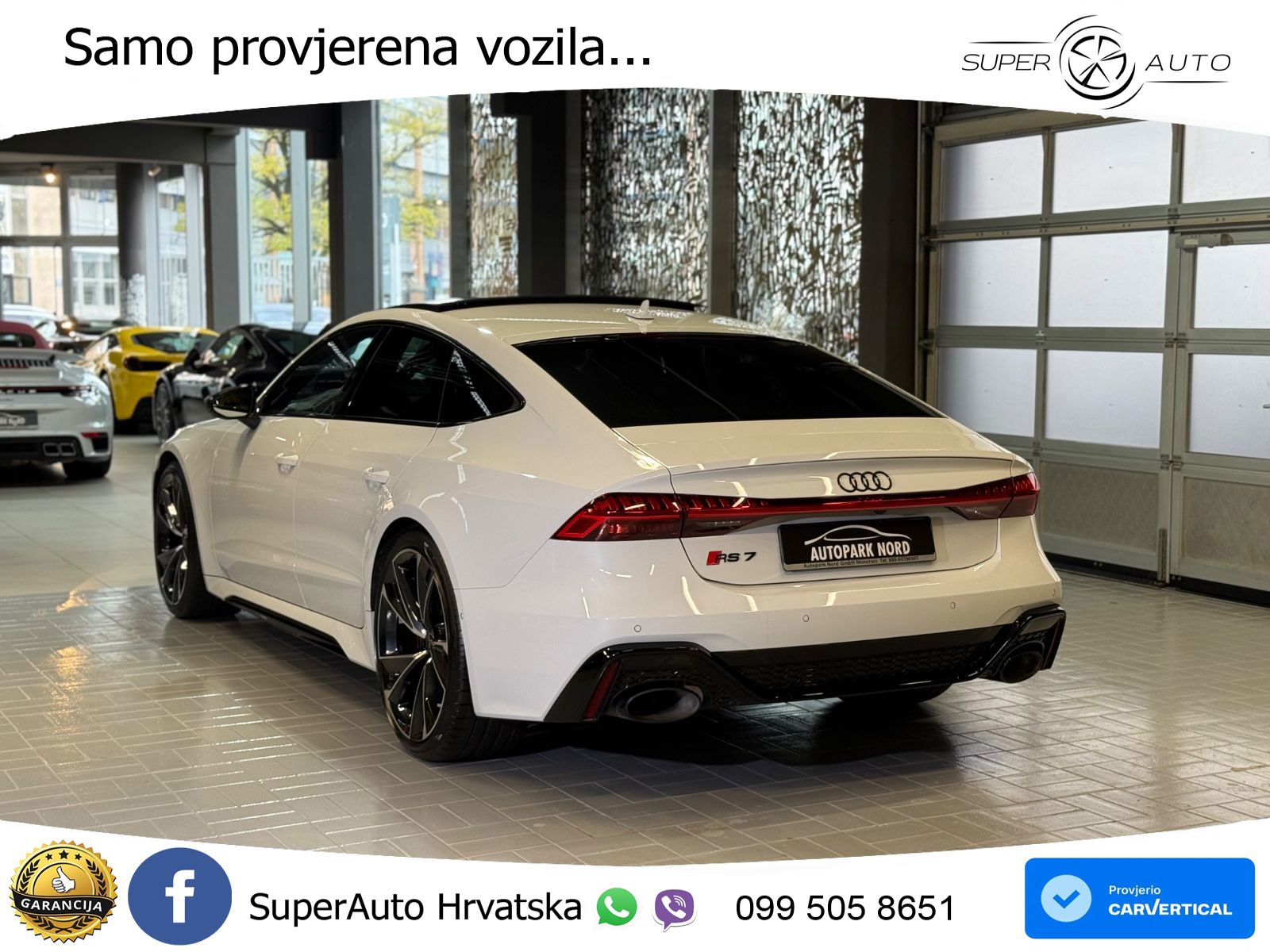 Audi RS7 4.0 TFSI V8 (600 KS) quattro tiptronic LED+GR SJED+ACC