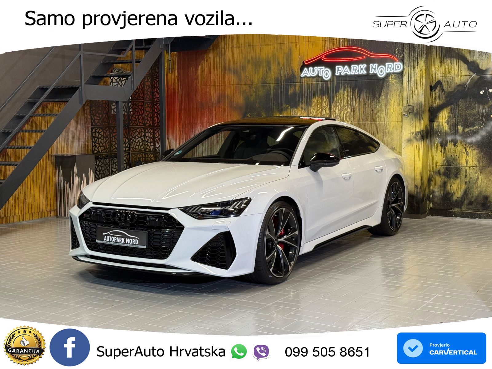 Audi RS7 4.0 TFSI V8 (600 KS) quattro tiptronic LED+GR SJED+ACC