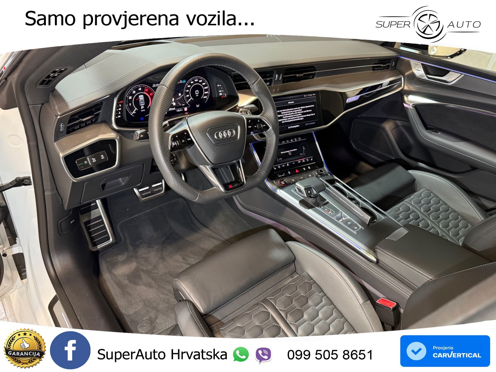 Audi RS7 4.0 TFSI V8 (600 KS) quattro tiptronic LED+GR SJED+ACC