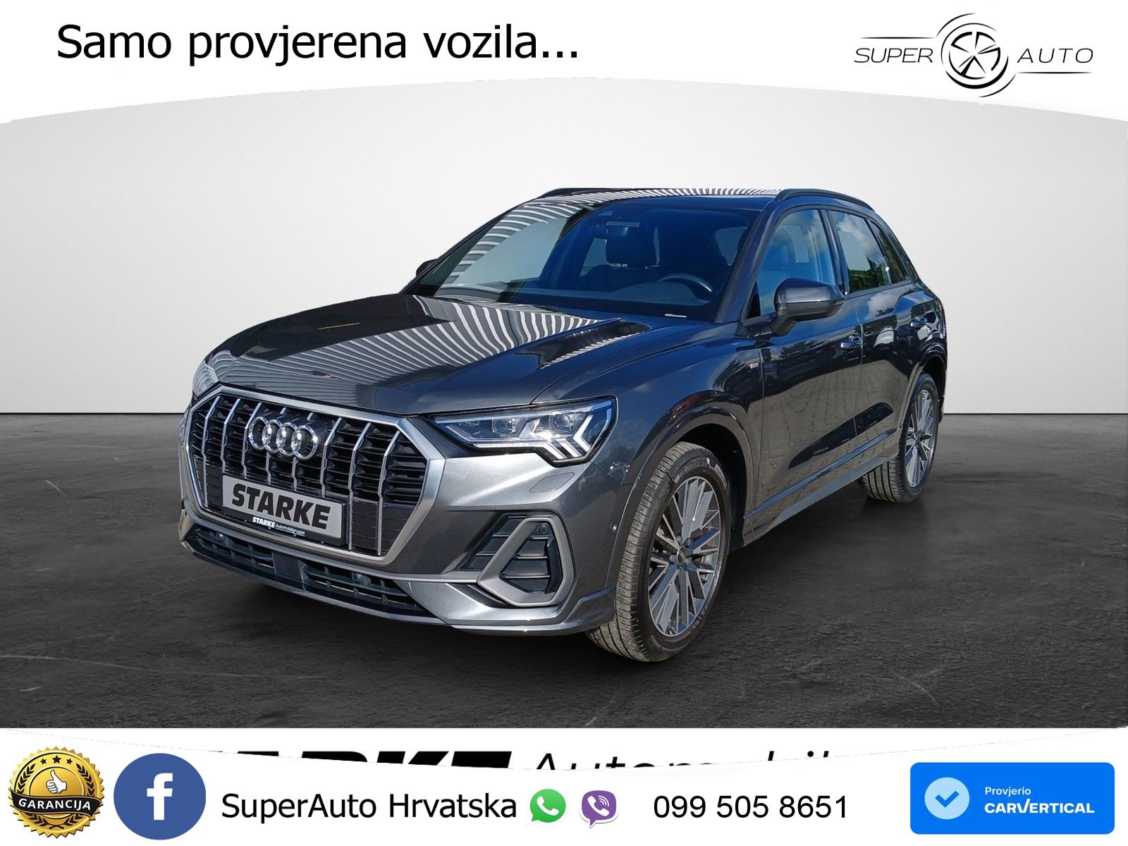 Audi Q3 35 TDI (150 KS) S tronic S line MATRIX+GR SJED+KAM