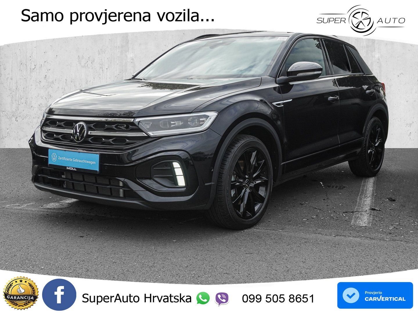 Volkswagen T-Roc 2.0 TSI (190 KS) 4M DSG R-Line LED+GR SJED+ACC