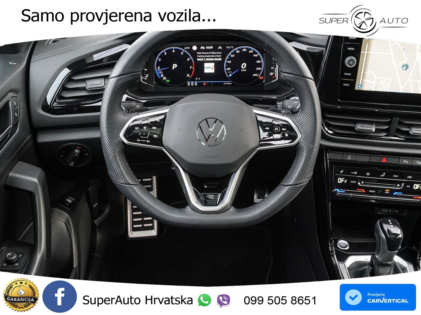 Volkswagen T-Roc 2.0 TSI (190 KS) 4M DSG R-Line LED+GR SJED+ACC