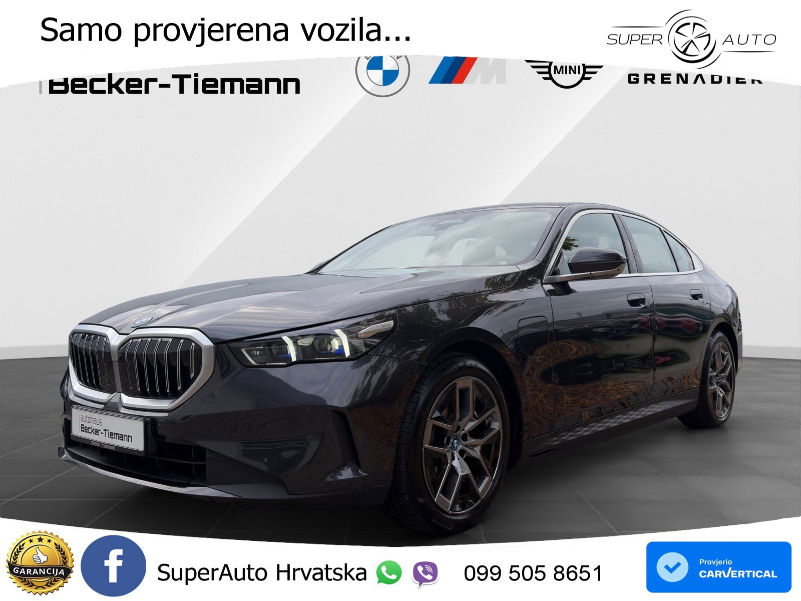 BMW 530e (299 KS) Steptronic LED+GR SJED+ACC