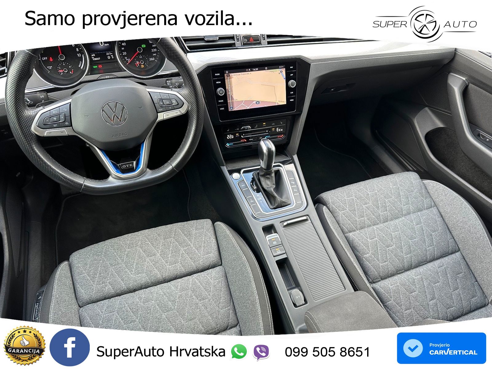 Volkswagen Passat Variant GTE 1.4 TSI (218 KS) DSG LED+GR SJED+ACC