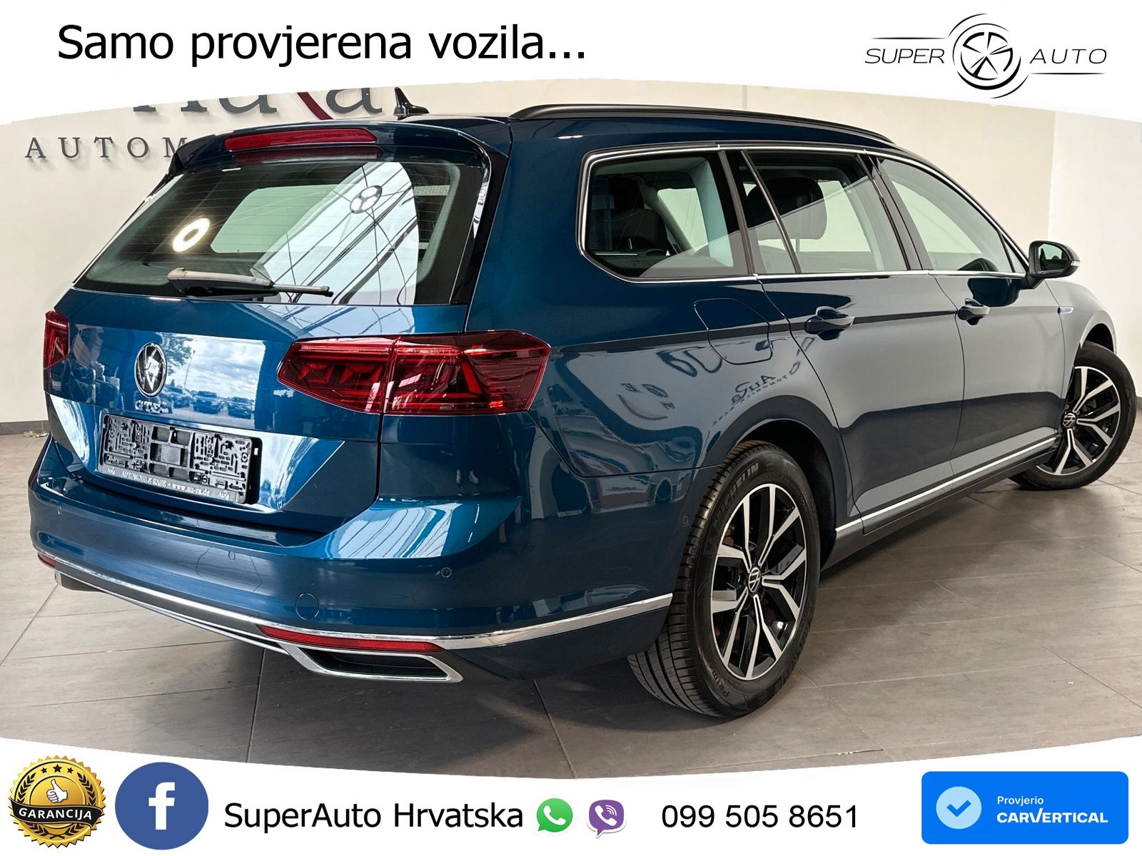 Volkswagen Passat Variant GTE 1.4 TSI (218 KS) DSG LED+GR SJED+ACC