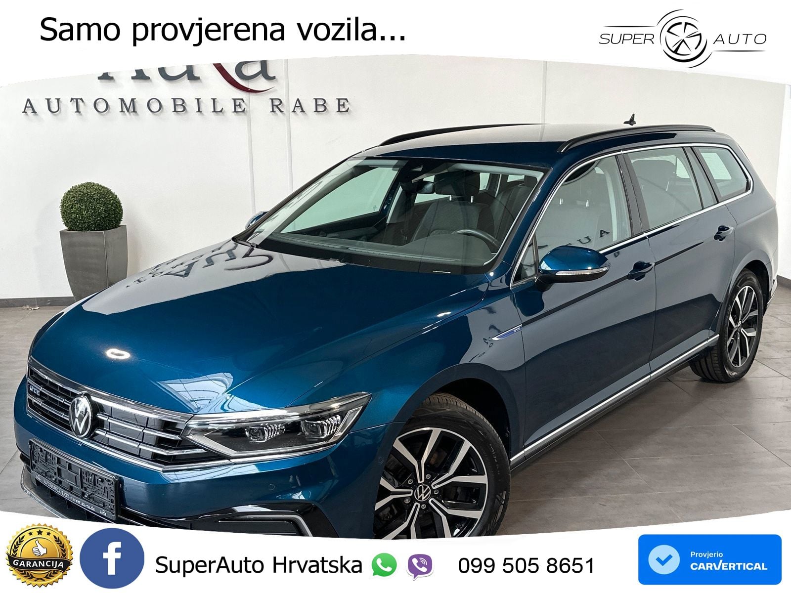 Volkswagen Passat Variant GTE 1.4 TSI (218 KS) DSG LED+GR SJED+ACC