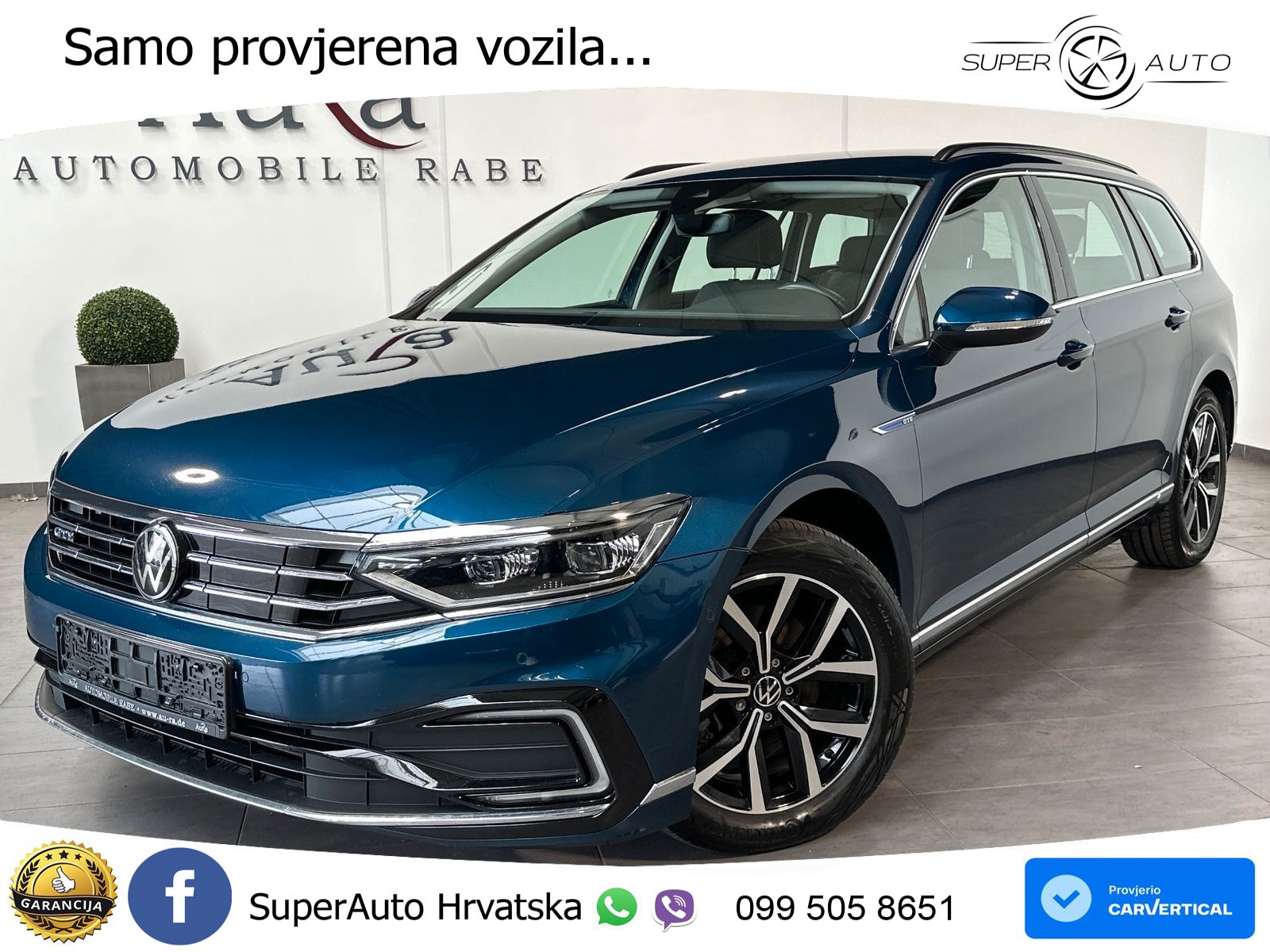 Volkswagen Passat Variant GTE 1.4 TSI (218 KS) DSG LED+GR SJED+ACC