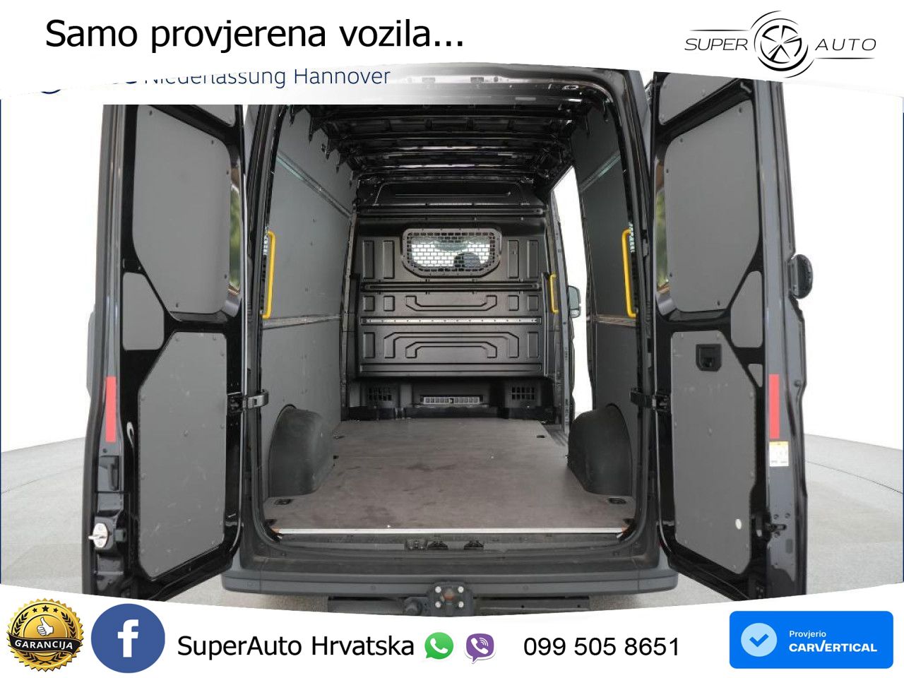 Volkswagen Crafter Kasten 35 MR AHK ParkAssist RearView 140 KS
