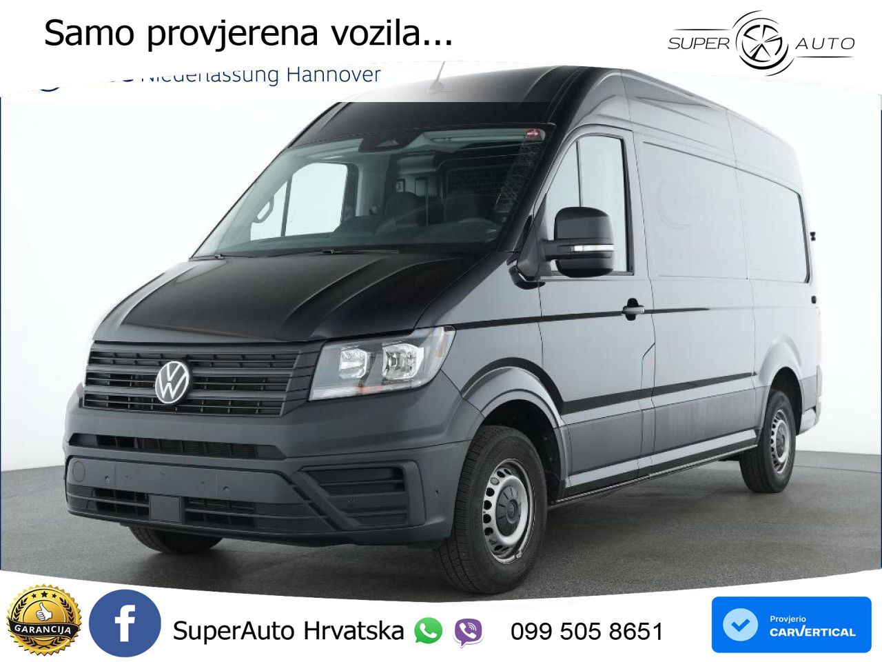 Volkswagen Crafter Kasten 35 MR AHK ParkAssist RearView 140 KS