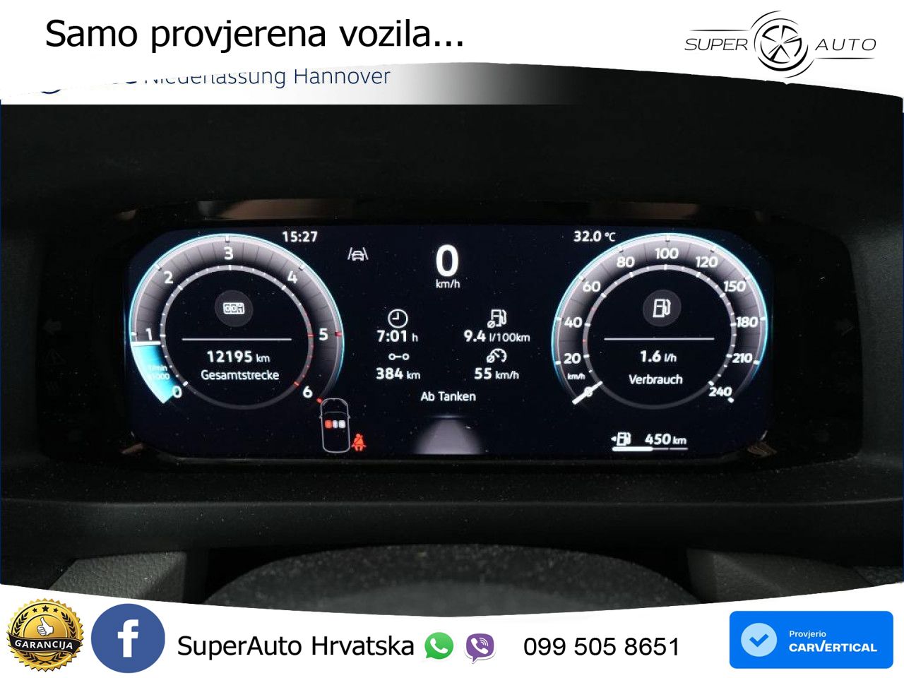 Volkswagen Crafter Kasten 35 MR AHK ParkAssist RearView 140 KS