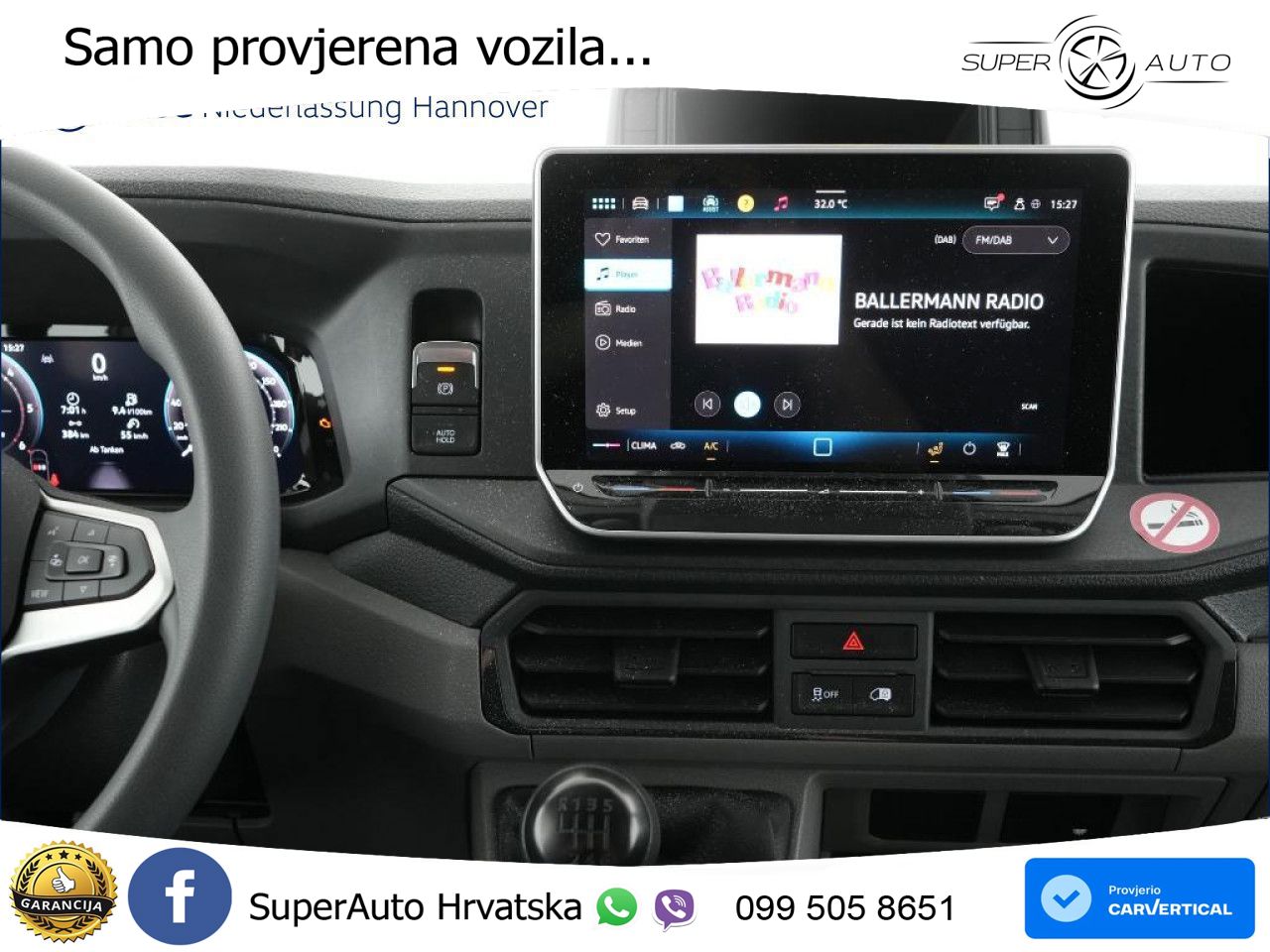 Volkswagen Crafter Kasten 35 MR AHK ParkAssist RearView 140 KS