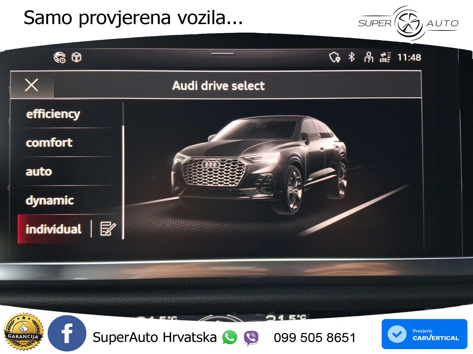 Audi Q3 II Sportback 45 TFSI (245 KS) quattro S tronic 2x S line MATRIX+GR SJED+KAM