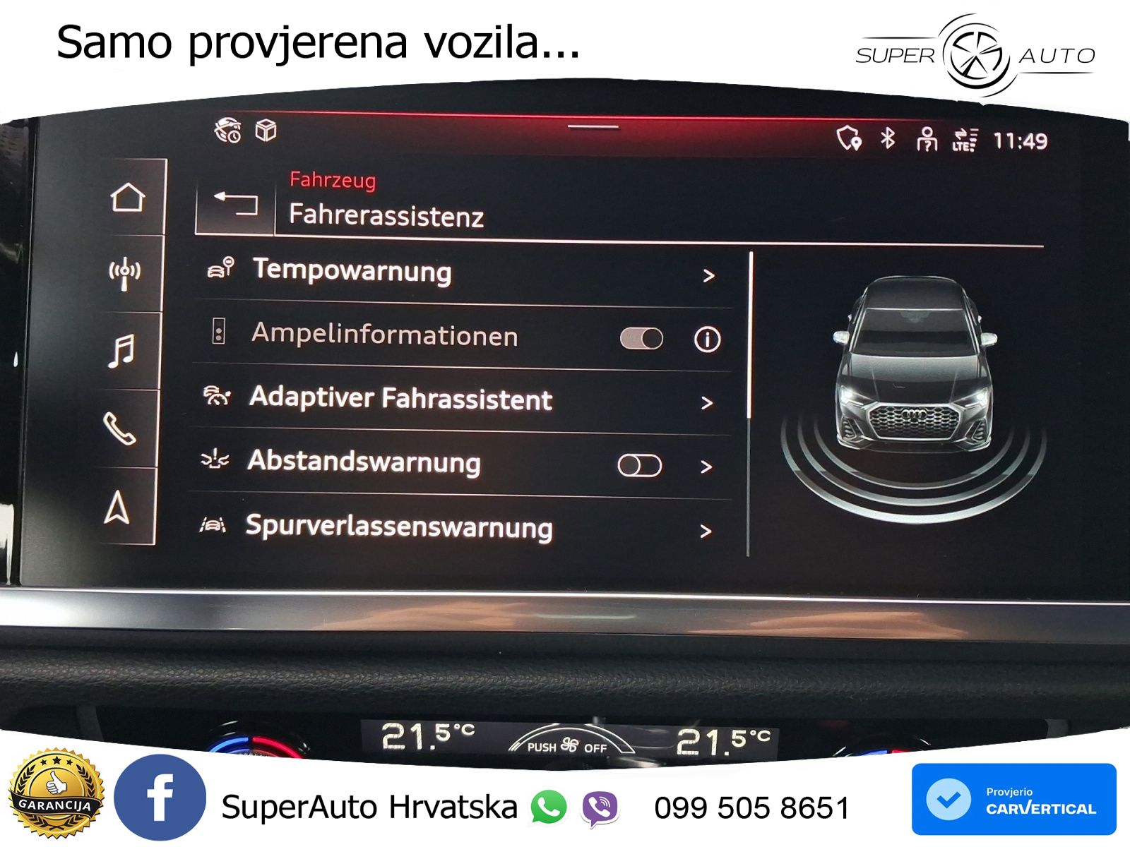 Audi Q3 II Sportback 45 TFSI (245 KS) quattro S tronic 2x S line MATRIX+GR SJED+KAM