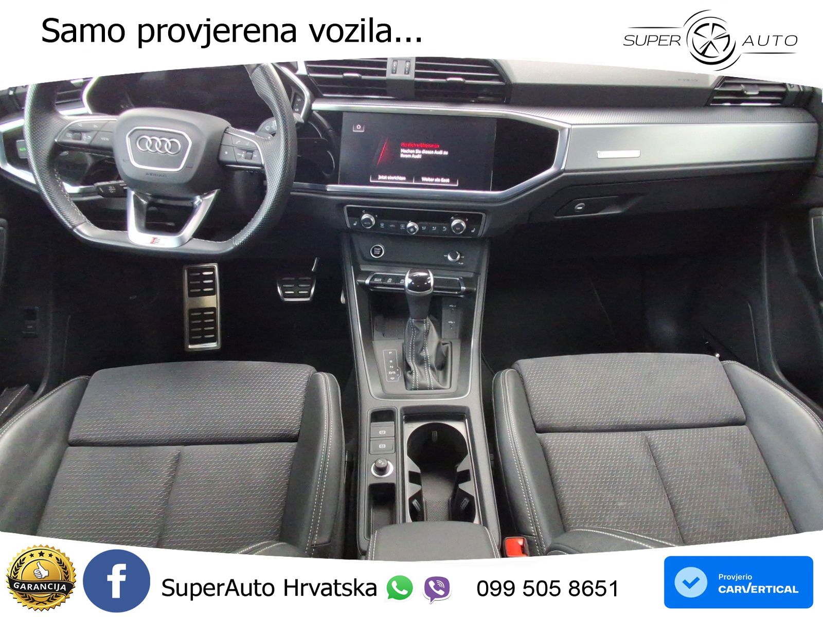 Audi Q3 II Sportback 45 TFSI (245 KS) quattro S tronic 2x S line MATRIX+GR SJED+KAM