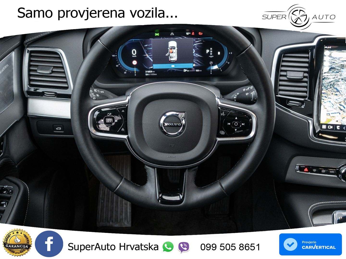 Volvo XC90 2.0 B5 Diesel AWD Automatic ACC+HEAD+4xGR SJED+360+PANO
