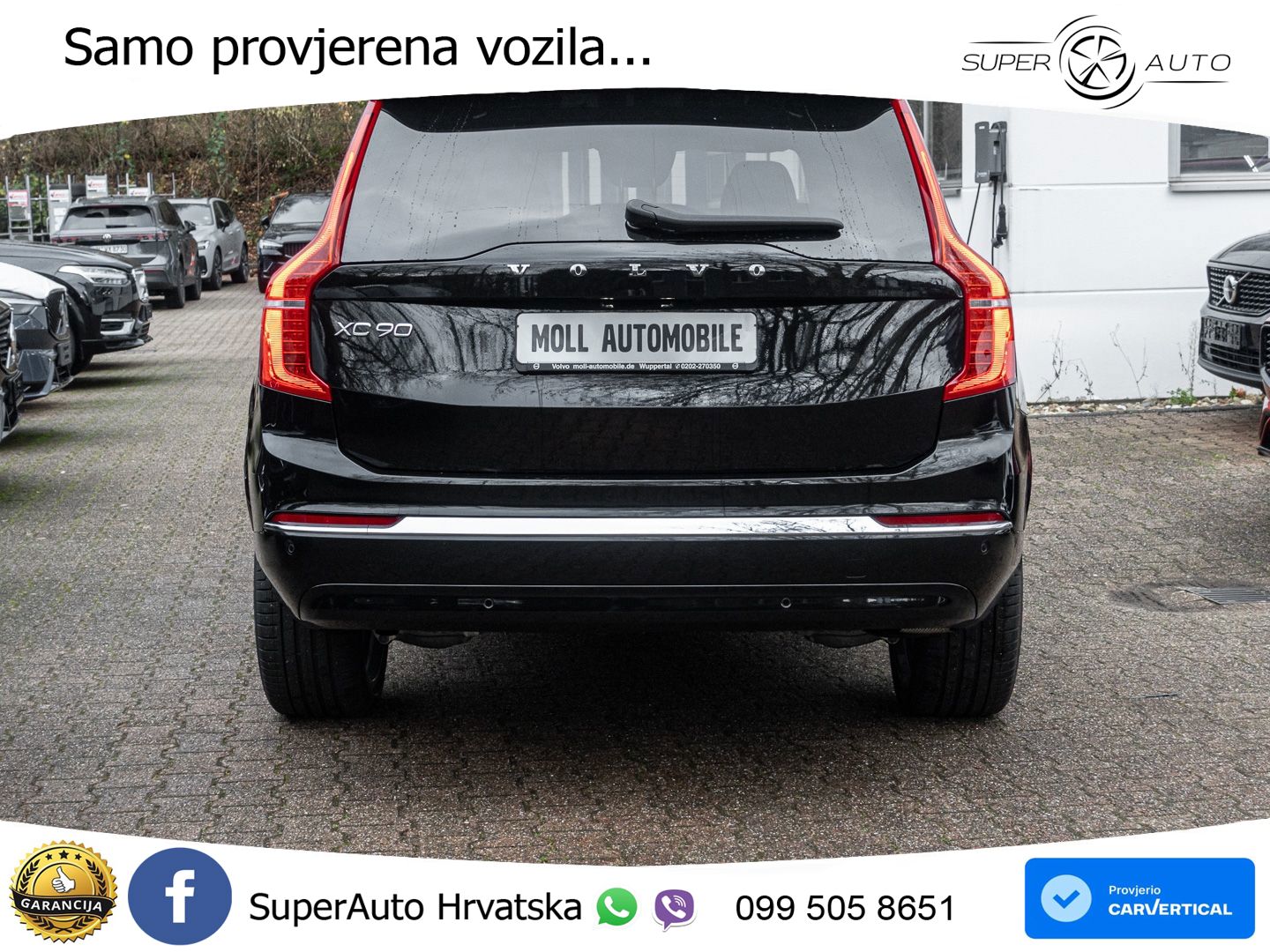 Volvo XC90 2.0 B5 Diesel AWD Automatic ACC+HEAD+4xGR SJED+360+PANO