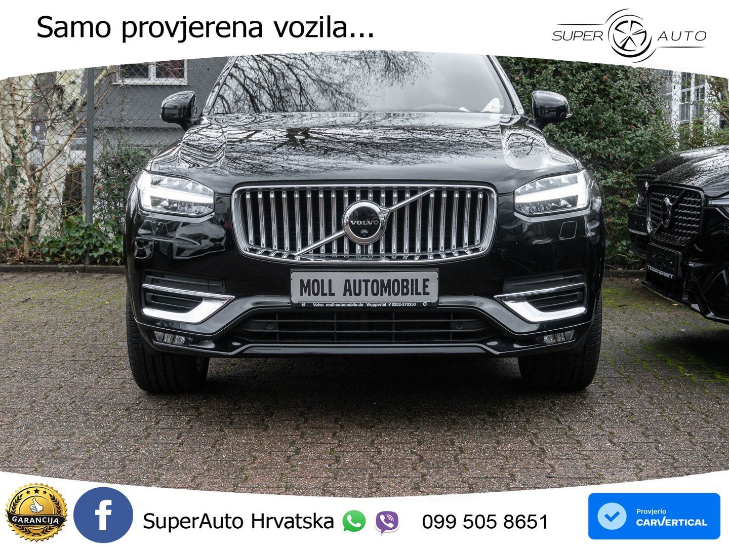Volvo XC90 2.0 B5 Diesel AWD Automatic ACC+HEAD+4xGR SJED+360+PANO