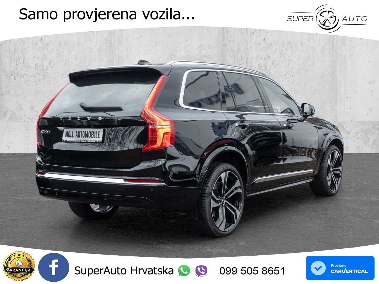 Volvo XC90 2.0 B5 Diesel AWD Automatic ACC+HEAD+4xGR SJED+360+PANO