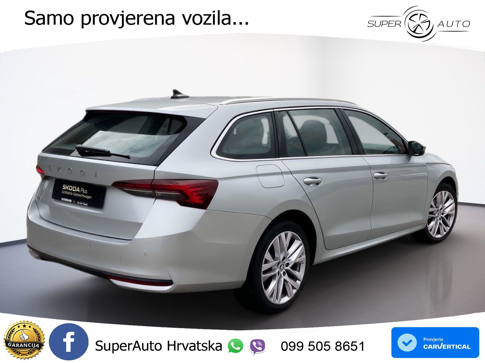 Škoda Octavia Combi 2.0 TDI (150 KS) DSG Selection LED+GR SJED+ACC