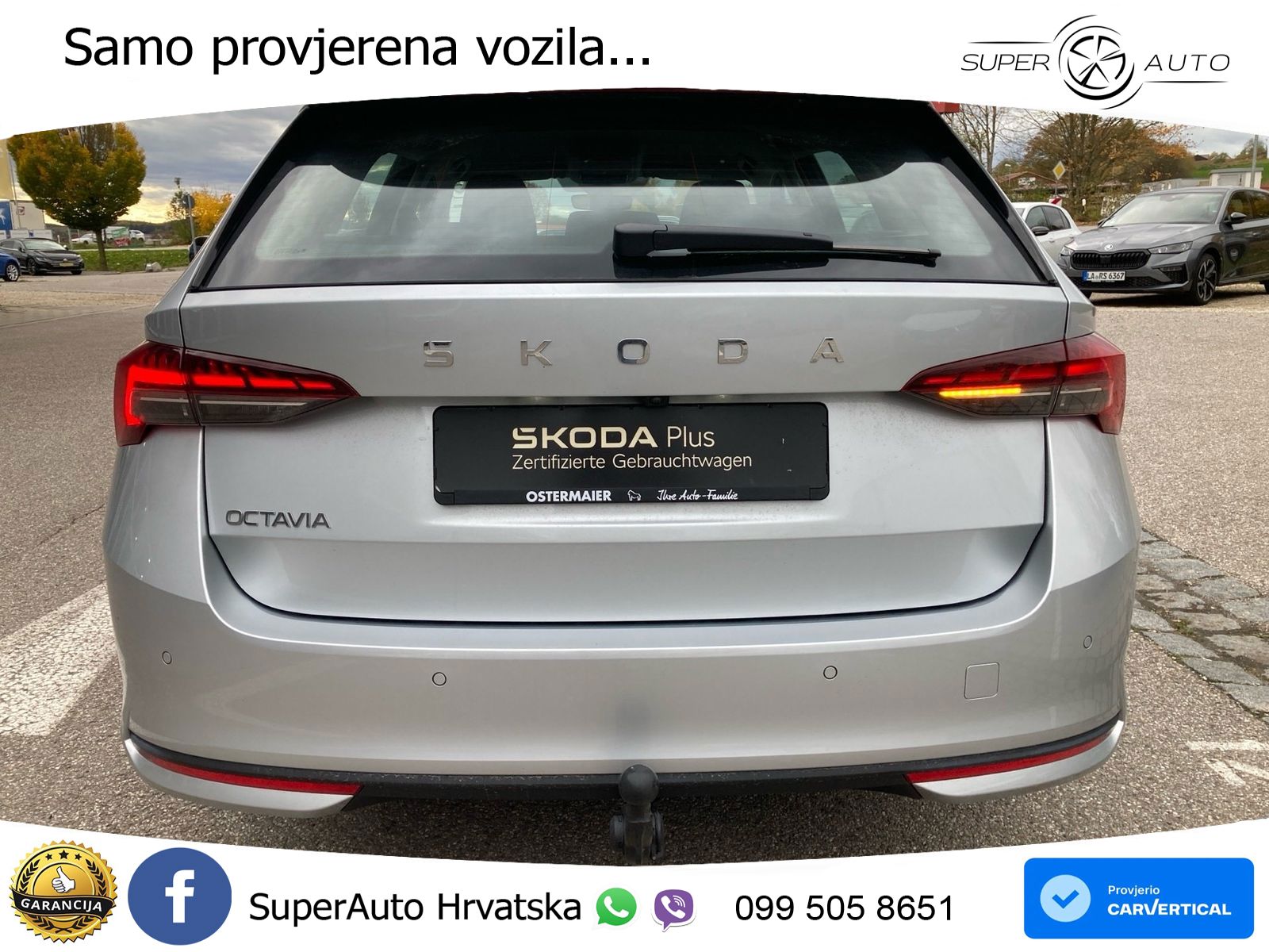 Škoda Octavia Combi 2.0 TDI (150 KS) DSG Selection LED+GR SJED+ACC