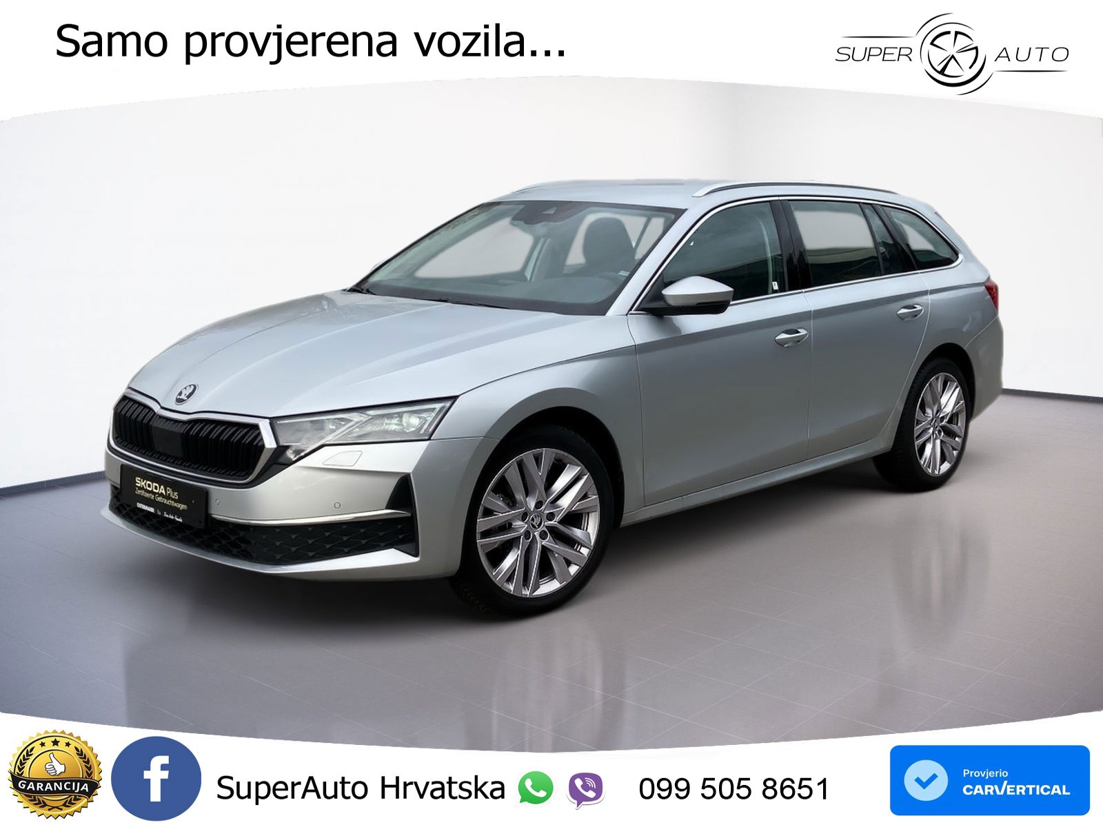 Škoda Octavia Combi 2.0 TDI (150 KS) DSG Selection LED+GR SJED+ACC