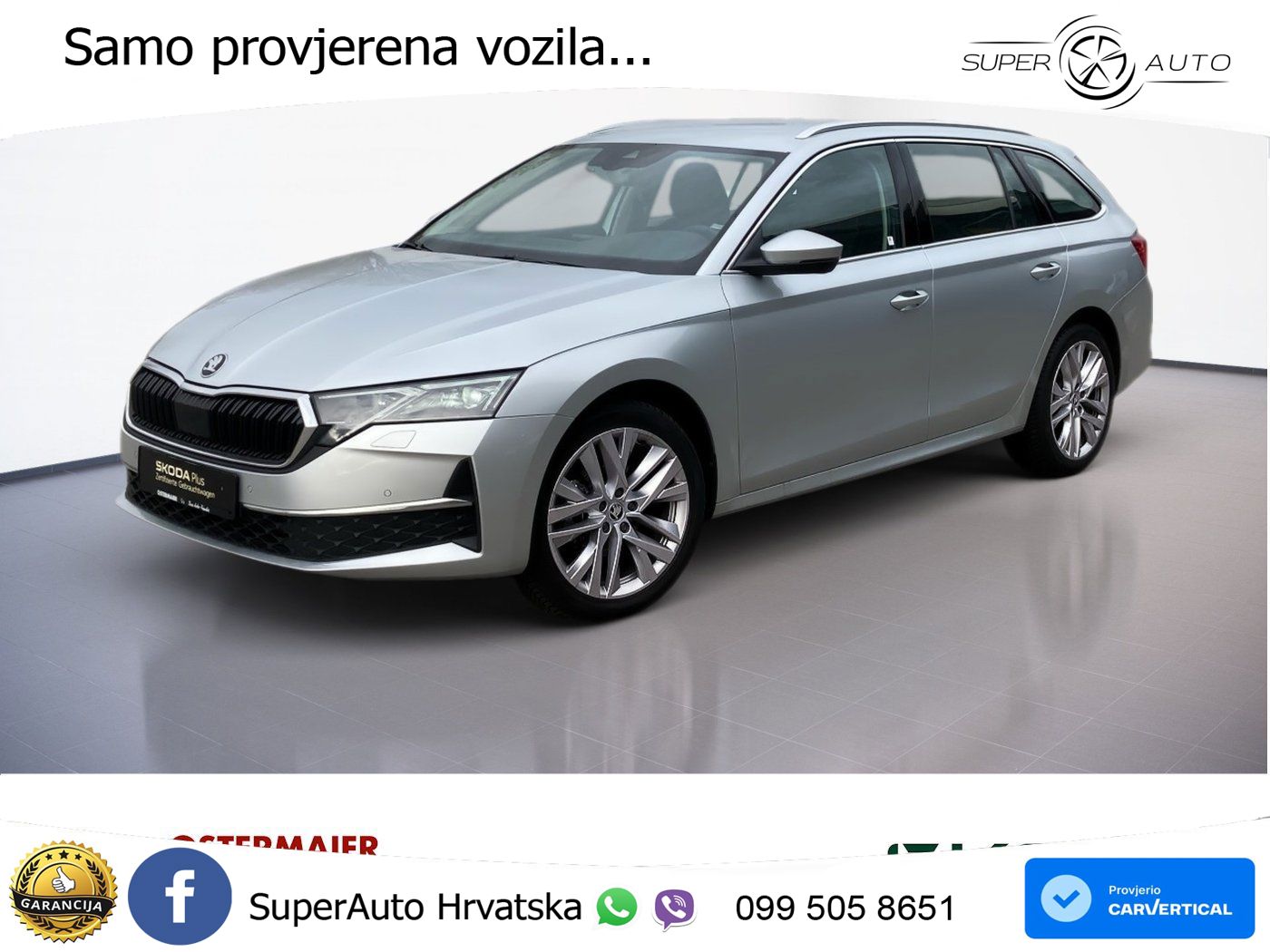 Škoda Octavia Combi 2.0 TDI (150 KS) DSG Selection LED+GR SJED+ACC