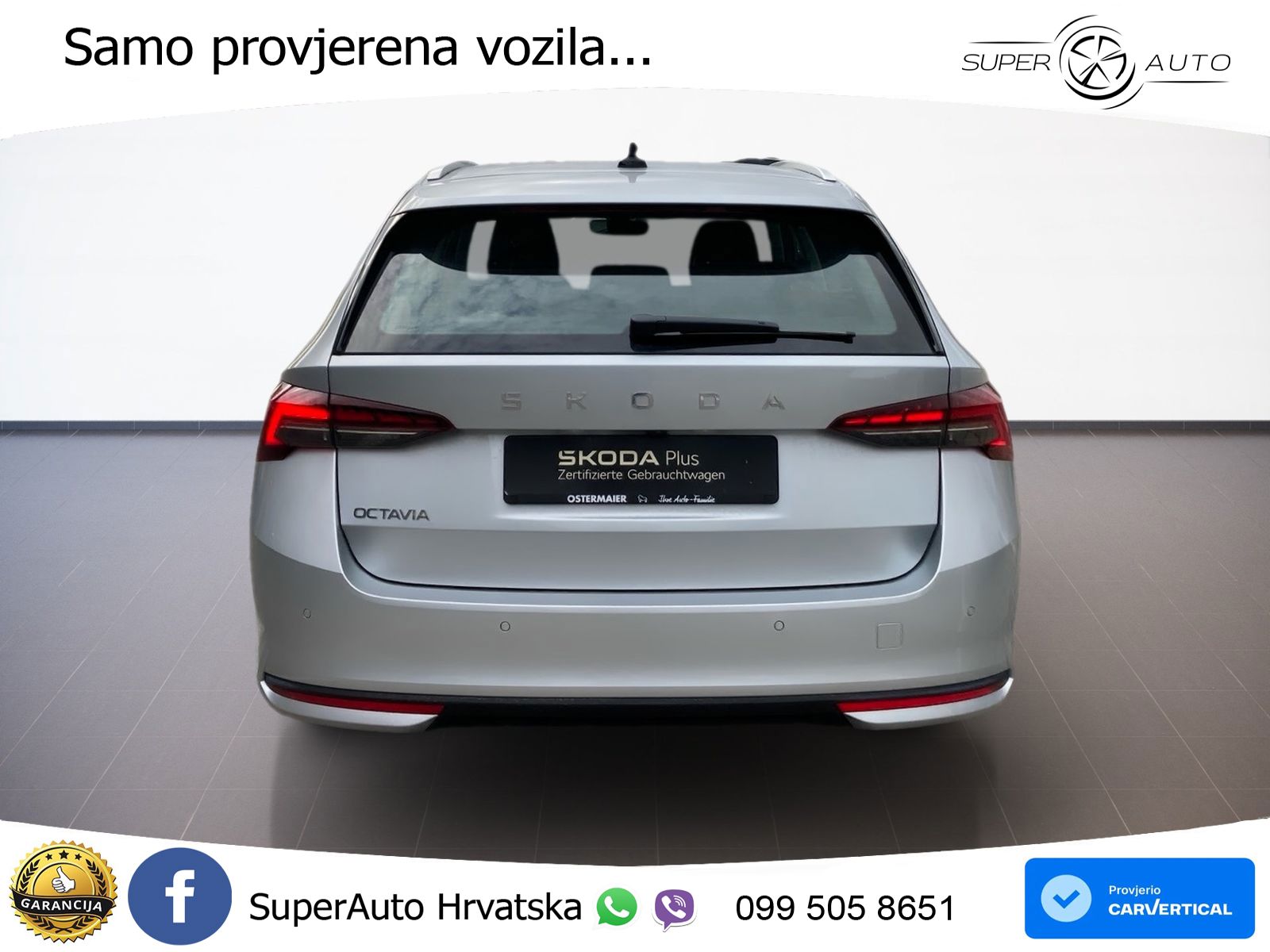 Škoda Octavia Combi 2.0 TDI (150 KS) DSG Selection LED+GR SJED+ACC