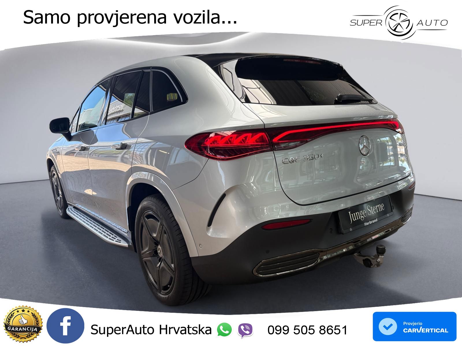 Mercedes EQE SUV 350+ 105 kWh (292 KS) AMG LED+GR SJED+ACC