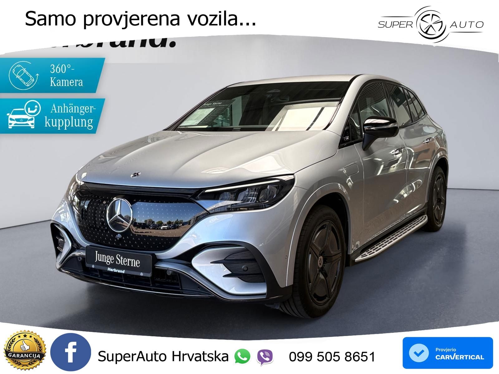 Mercedes EQE SUV 350+ 105 kWh (292 KS) AMG LED+GR SJED+ACC