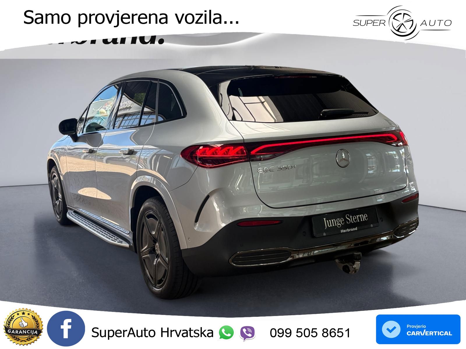 Mercedes EQE SUV 350+ 105 kWh (292 KS) AMG LED+GR SJED+ACC