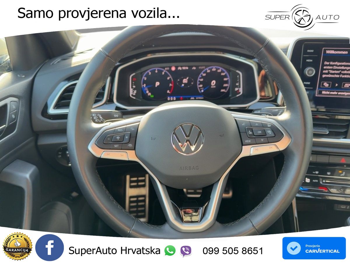 Volkswagen T-Roc 1.5 TSI (150 KS) DSG R-Line LED+GR SJED+ACC