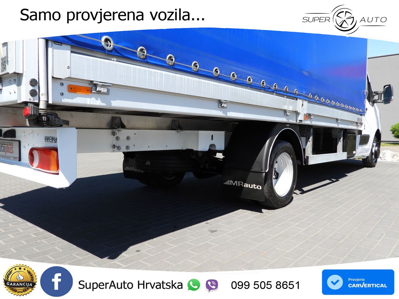 Renault MASTER PRITSCHE PLANE 10 PALETTEN TEMPOMAT 165 KS