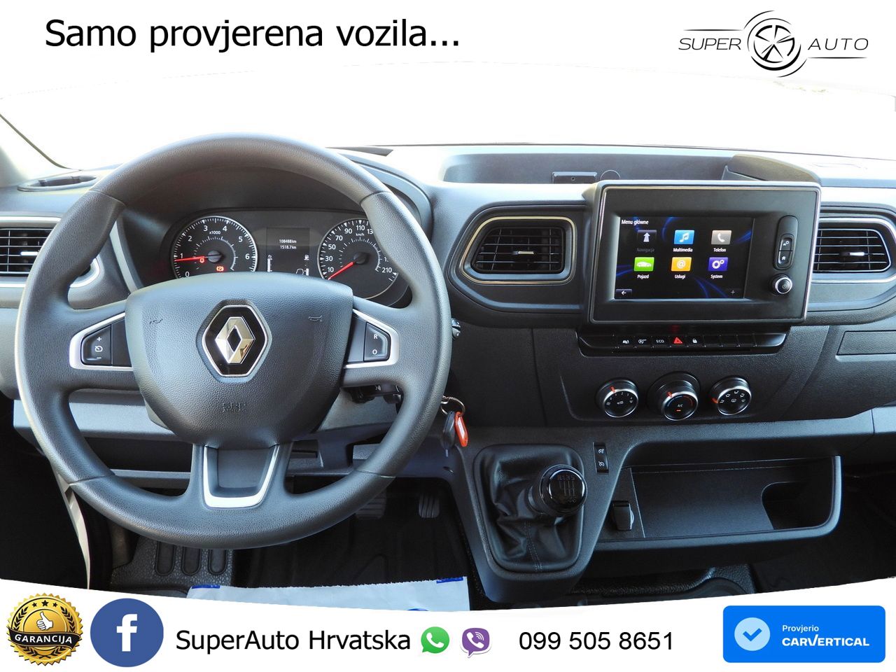 Renault MASTER PRITSCHE PLANE 10 PALETTEN TEMPOMAT 165 KS