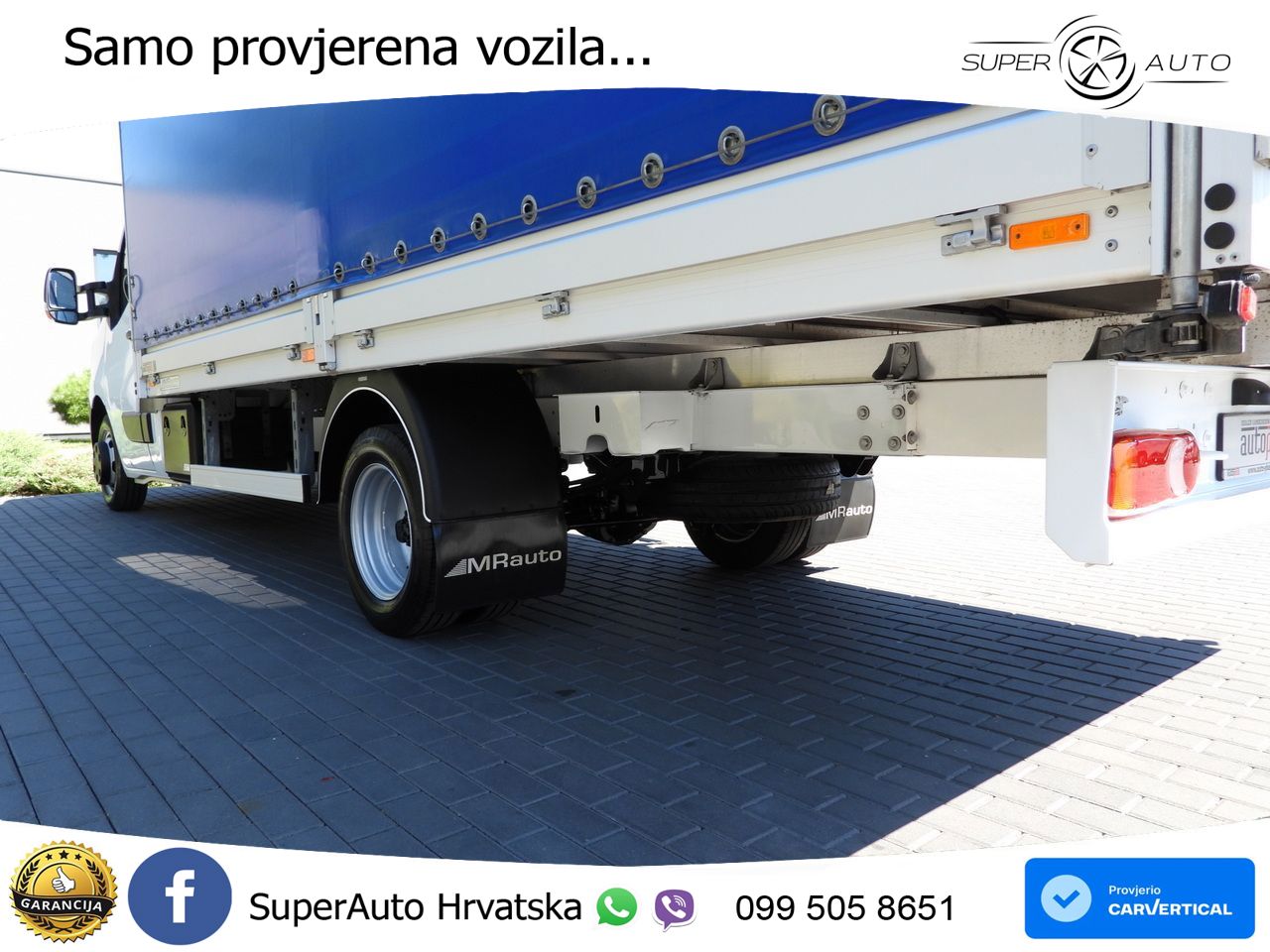 Renault MASTER PRITSCHE PLANE 10 PALETTEN TEMPOMAT 165 KS