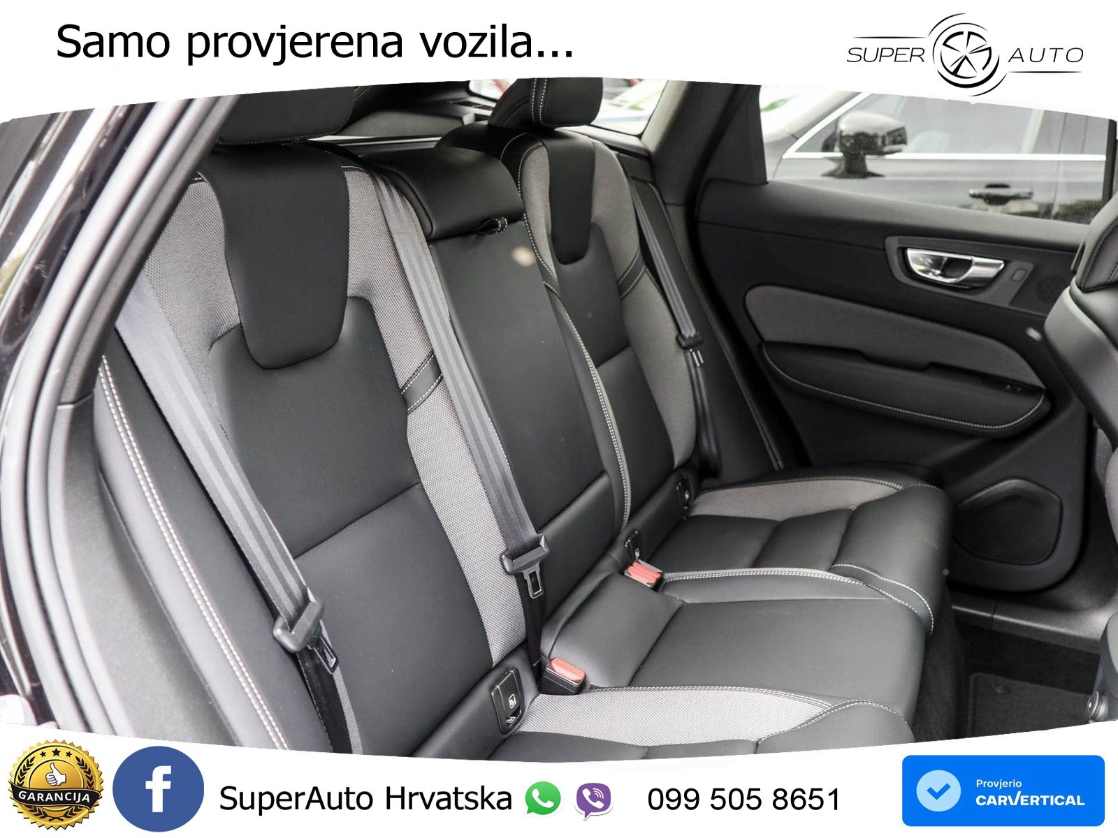 Volvo XC60 T6 AWD Geartronic ZRAČNI+ACC+GR SJED+KAM+PANO