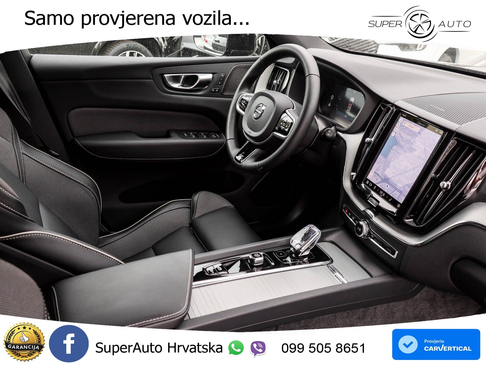 Volvo XC60 T6 AWD Geartronic ZRAČNI+ACC+GR SJED+KAM+PANO