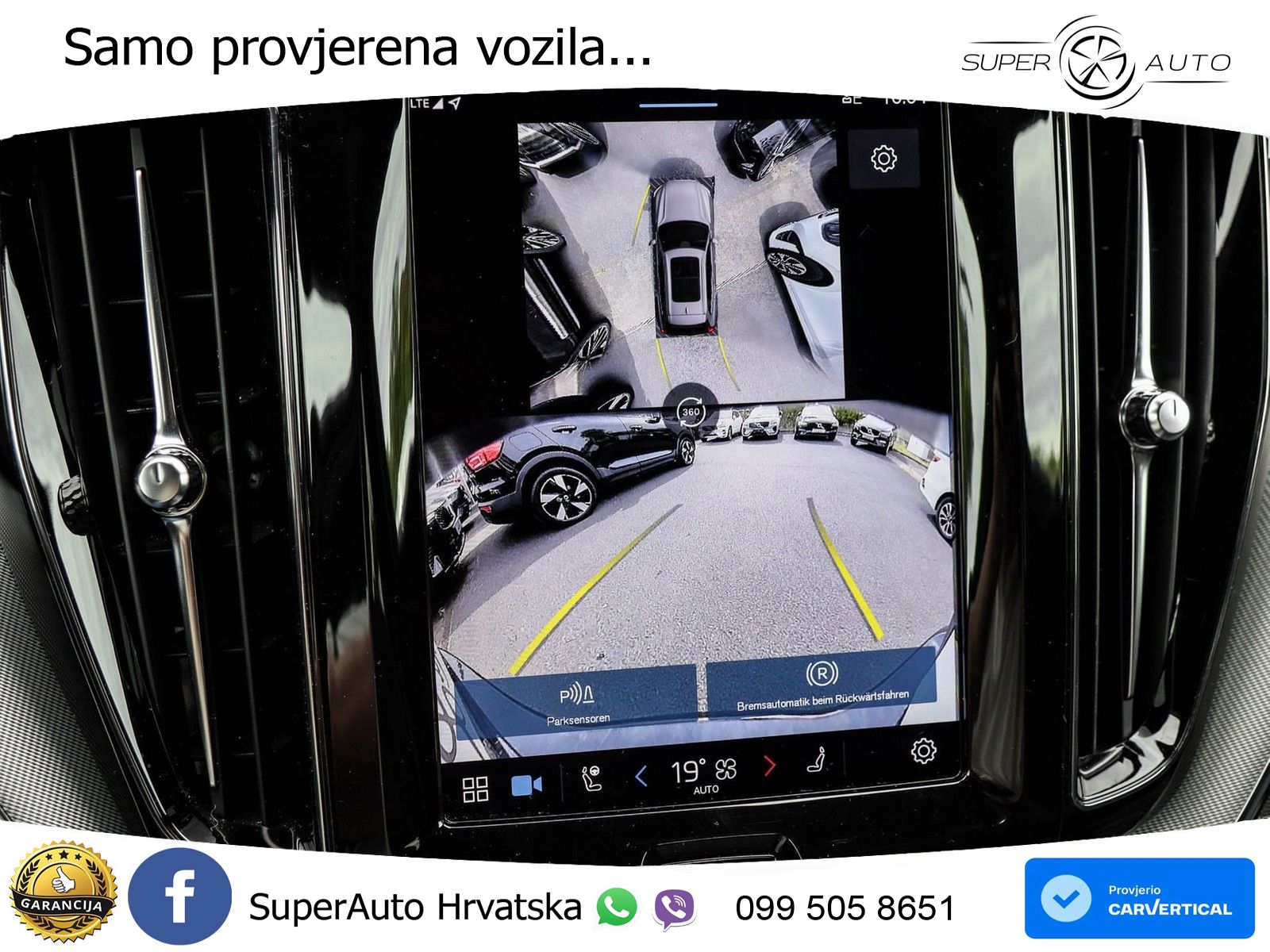 Volvo XC60 T6 AWD Geartronic ZRAČNI+ACC+GR SJED+KAM+PANO