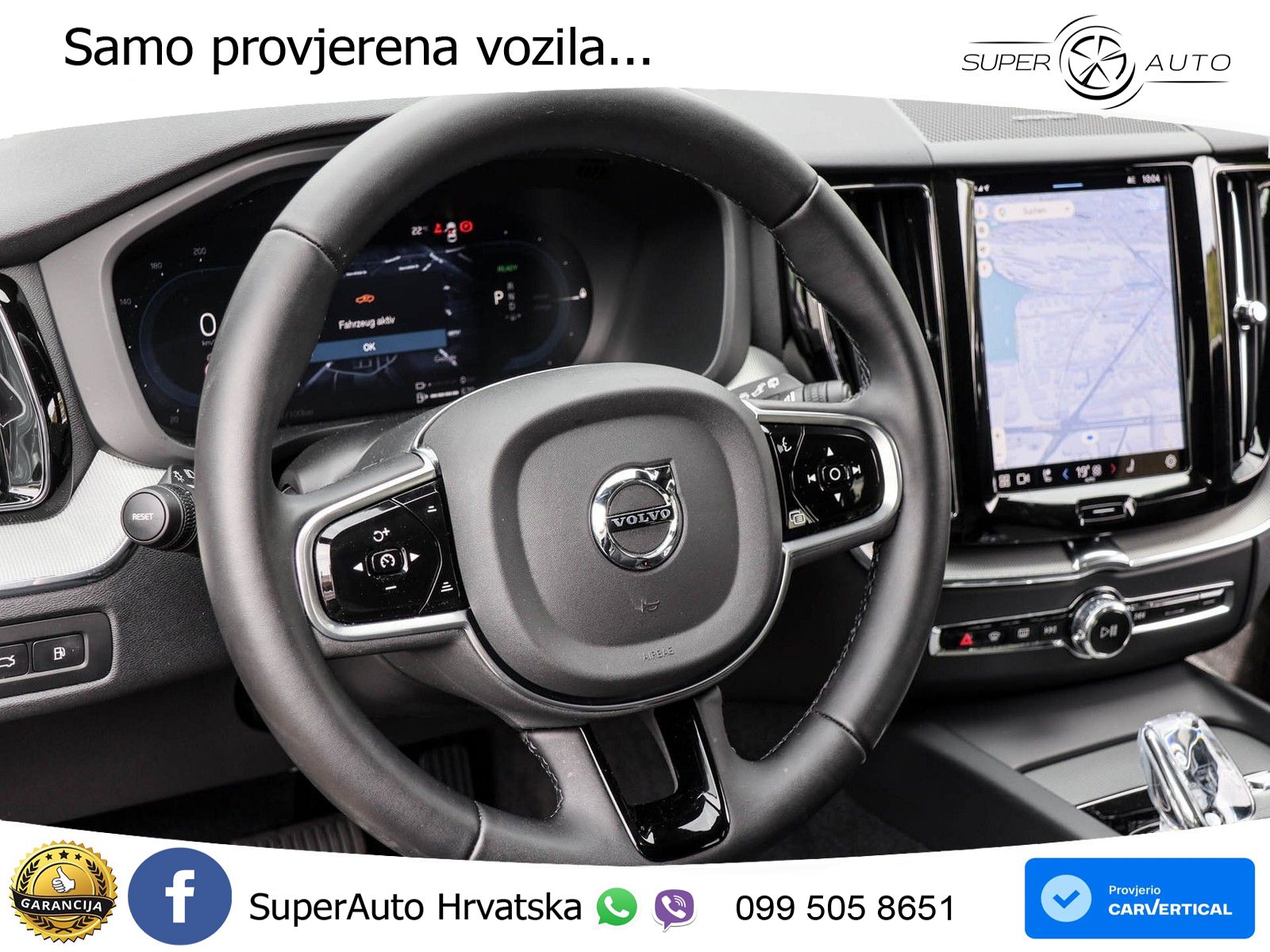 Volvo XC60 T6 AWD Geartronic ZRAČNI+ACC+GR SJED+KAM+PANO