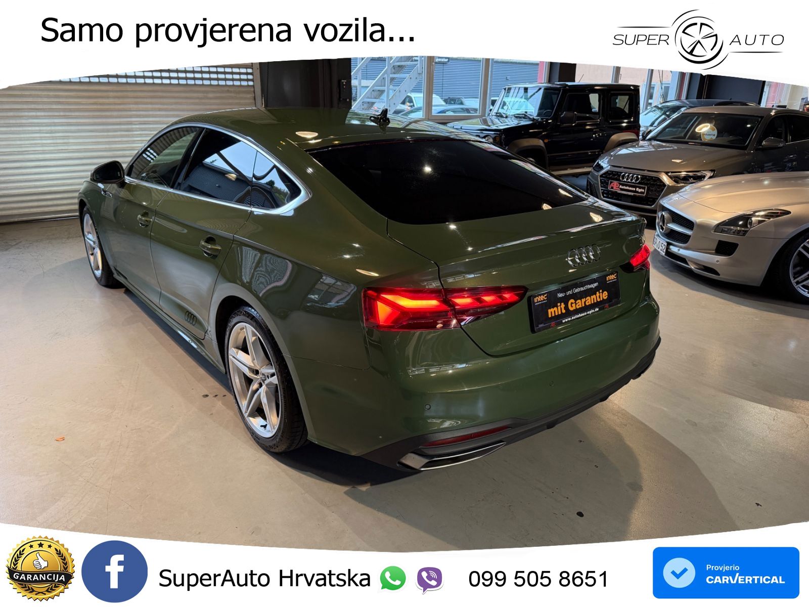 Audi A5 Sportback  40 TFSI (204 KS) S tronic S line LED+GR SJED+ACC