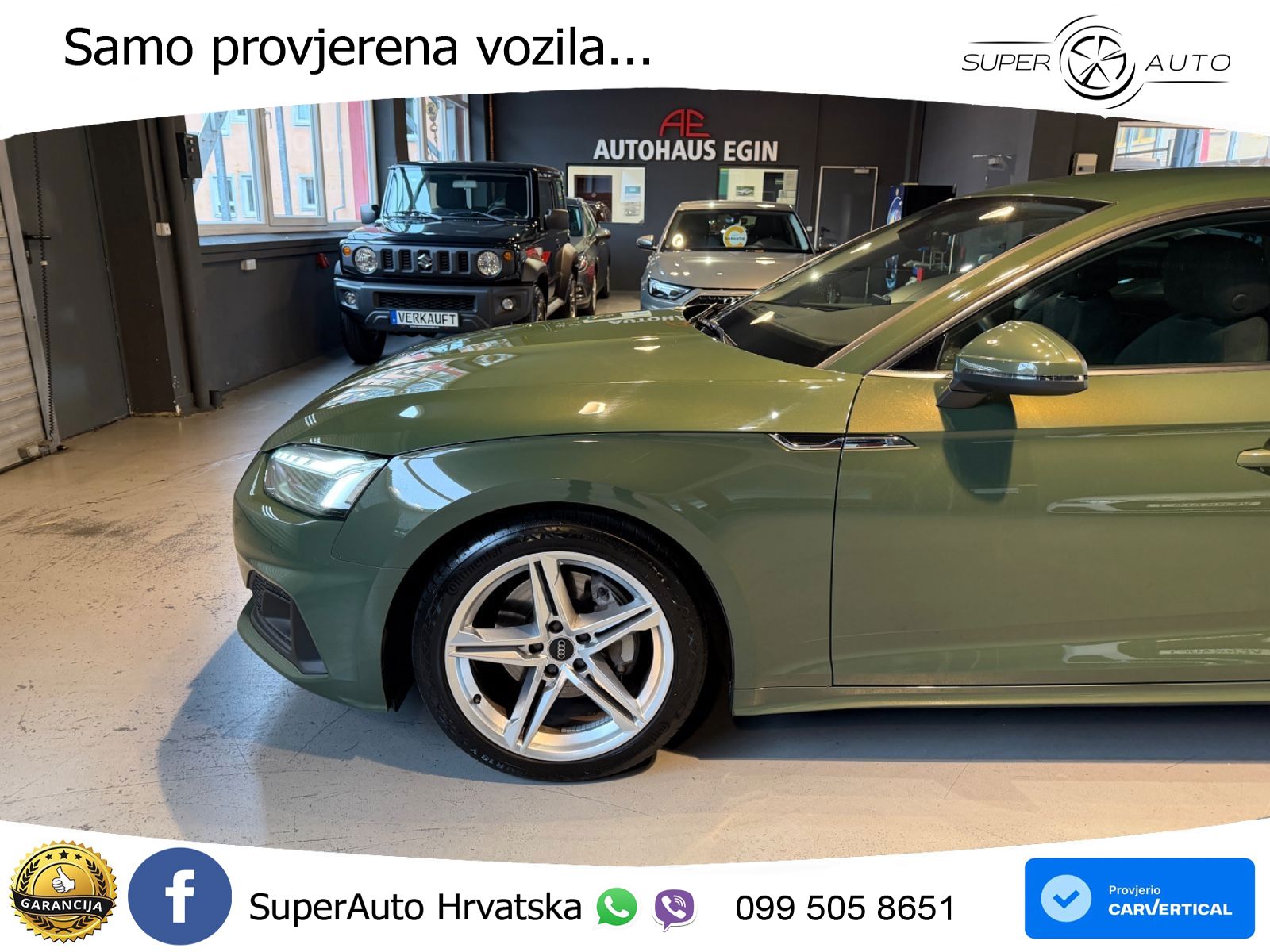 Audi A5 Sportback  40 TFSI (204 KS) S tronic S line LED+GR SJED+ACC