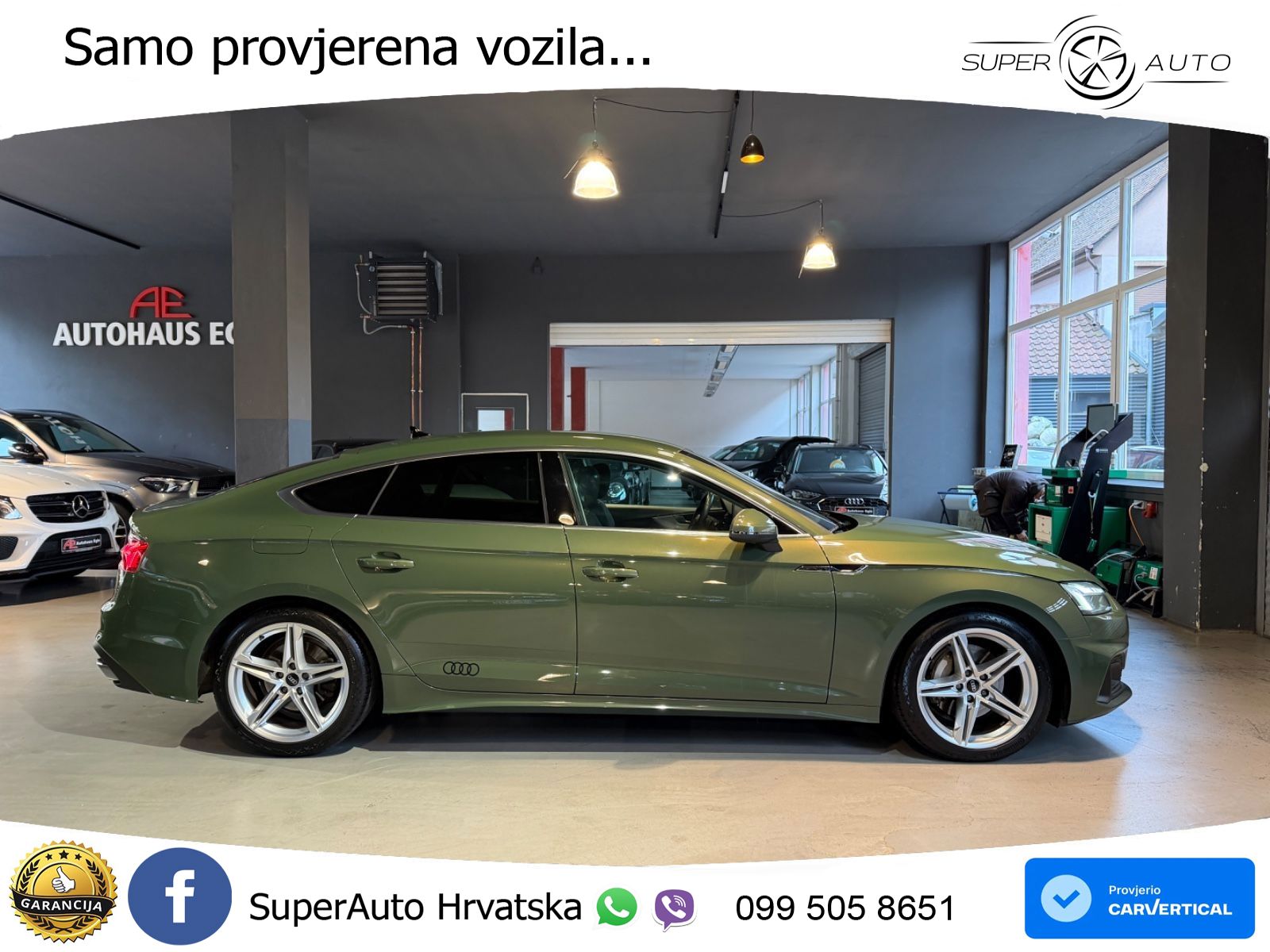 Audi A5 Sportback  40 TFSI (204 KS) S tronic S line LED+GR SJED+ACC