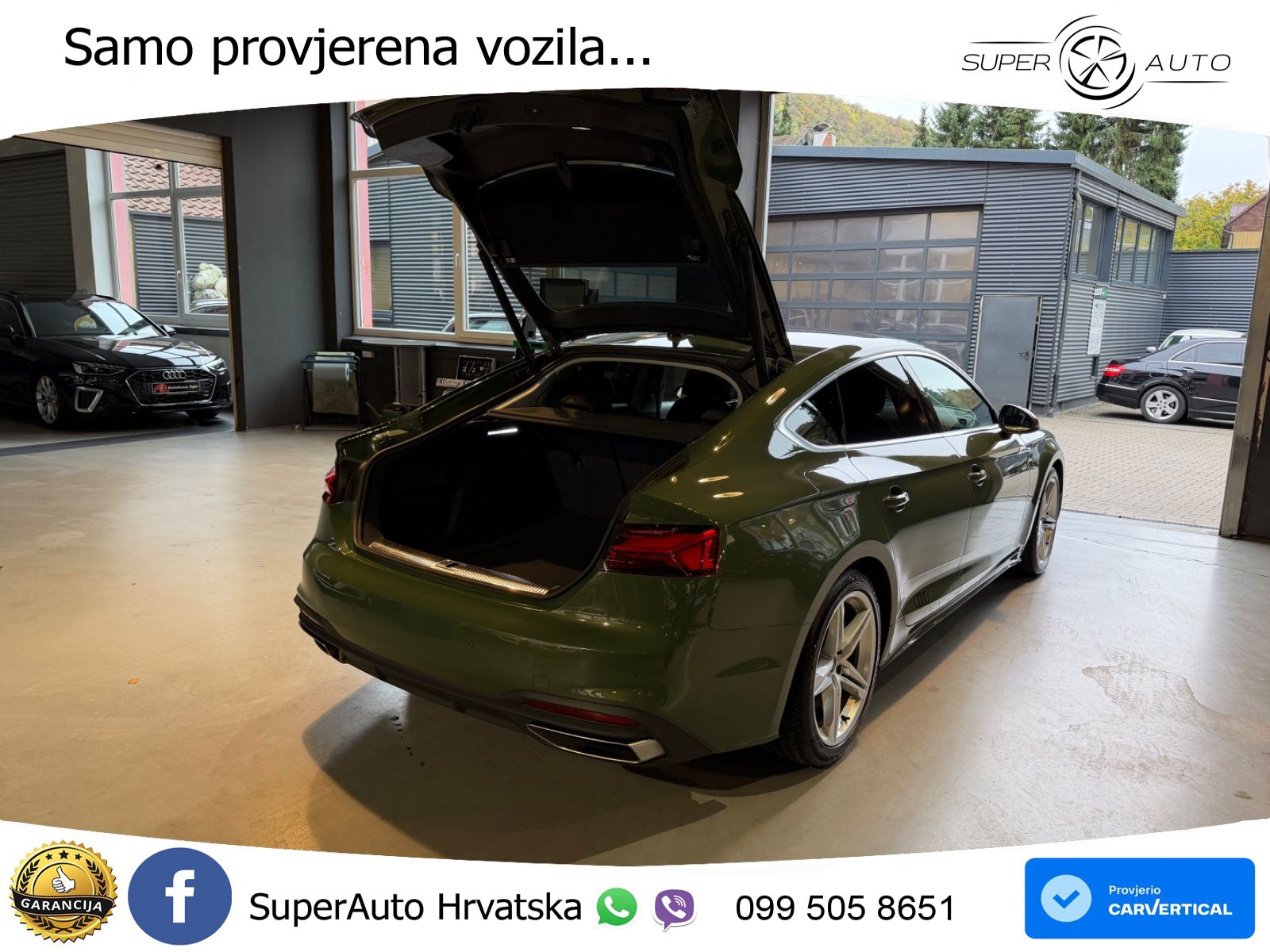 Audi A5 Sportback  40 TFSI (204 KS) S tronic S line LED+GR SJED+ACC
