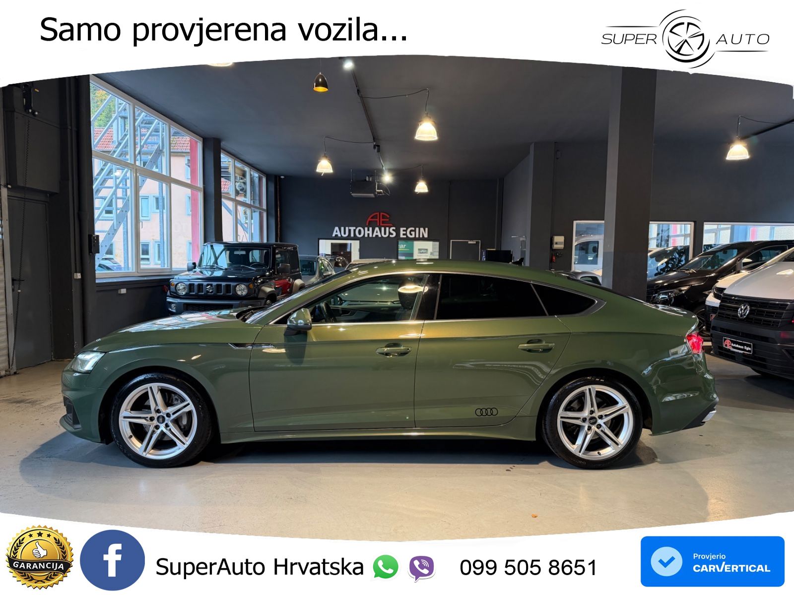 Audi A5 Sportback  40 TFSI (204 KS) S tronic S line LED+GR SJED+ACC
